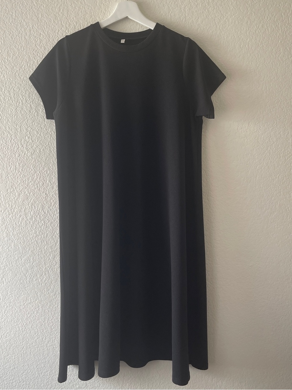 Classic Black Short-Sleeve Dress